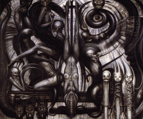 H. R. Giger - Chinese Evolution