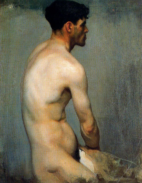 Carlos Sáenz de Tejada - Desnudo modelo (1918)