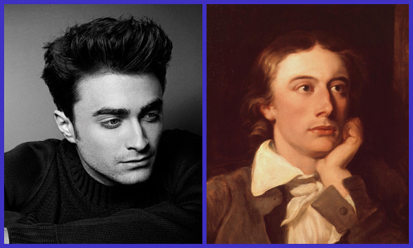 Daniel Radcliffe; 'John Keats' by William Hilton